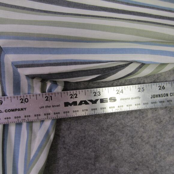 Vintage Holt Shirt Mens Large Striped Western Pearl Snap 70s 80s - Picture 7 of 11